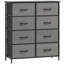 86 cm W Chest of 8 Drawers