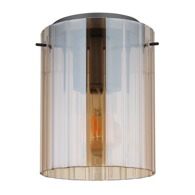 Chayim Glass Flush Mount
