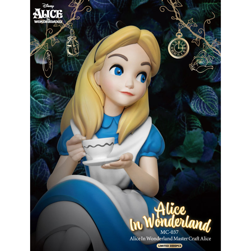 Alice in Wonderland Table Top Statue