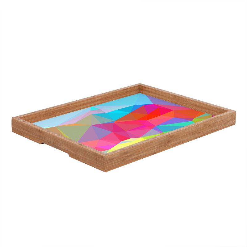 Plateau pour repose-pieds / table basse Babyboy Crystal Crush, H 1,75 po x l 18 po x p 14 po