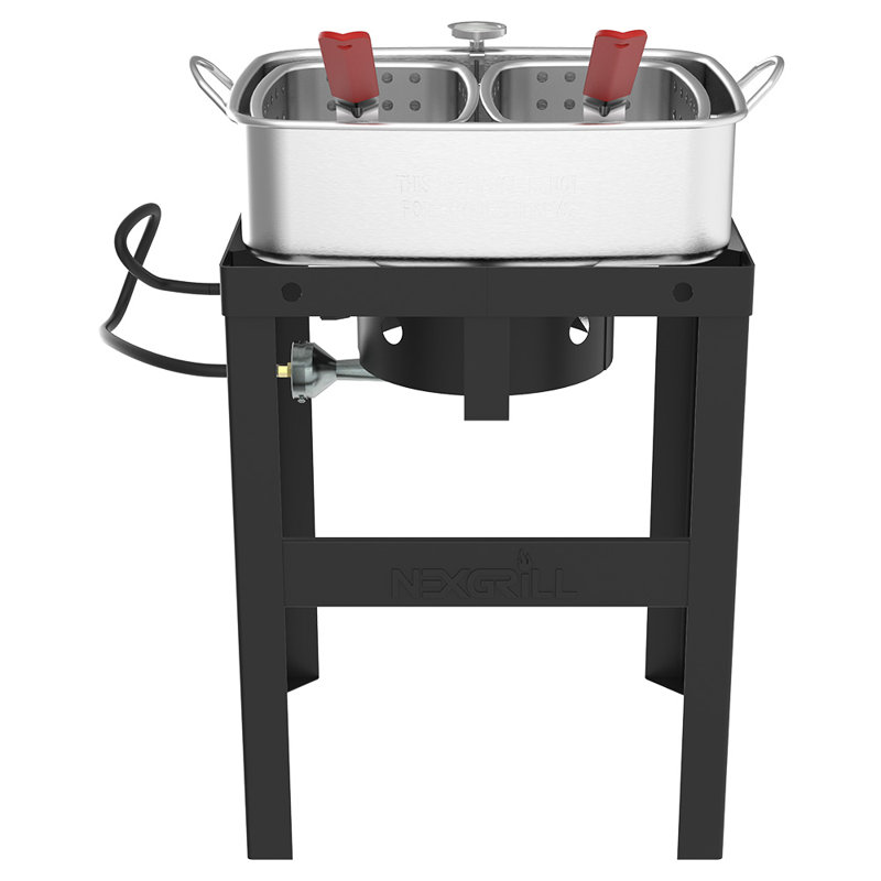 Nexgrill 18 pte Friteuse avec paniers doubles