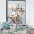 Cadre flottant noir