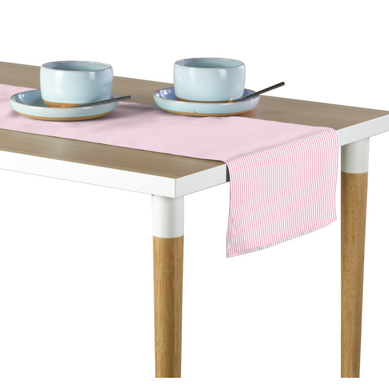 Balamine Pinstripes Table Runner, 108" x 14"