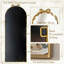 Miroir de plancher arqué antique antique-148871379
