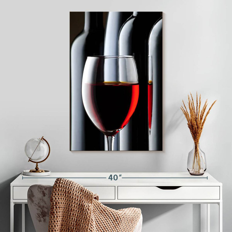 Yarlin Cabernet Red Wine, 30" H x 20" W