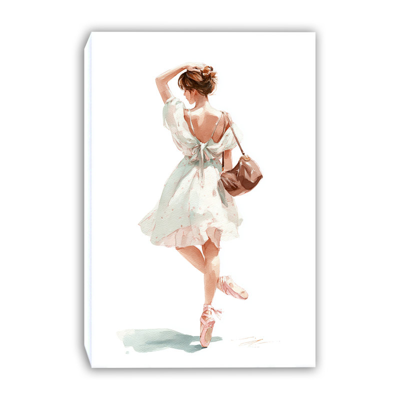 «Lightness in Blue», art mural sur toile tendue, H 24 po x l 16 po x P 1,5 po