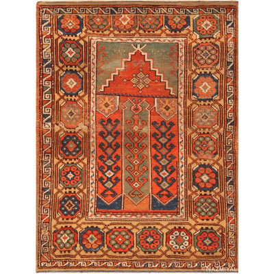 One-of-a-Kind Rectangle 3'5" X 4'7" Area Rug