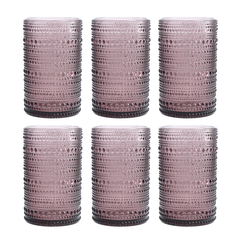 Jupiter Drinking Glass, Purple, 13 oz.