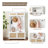 Casual Style Hall Tree Entryway Bench With Rattan Door Shelves And Shoe Cabinets, WOOD Feet, White-220148806