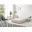 Faydra Tweed Fabric Solid Top Divan Bed Frame No Headboard-366142276-366381968-366381981