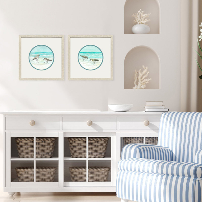 Shoreline Duo, art encadré