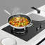 Non-Stick Double Sided Honeycomb Cooking Wok with Lid Stainless Steel