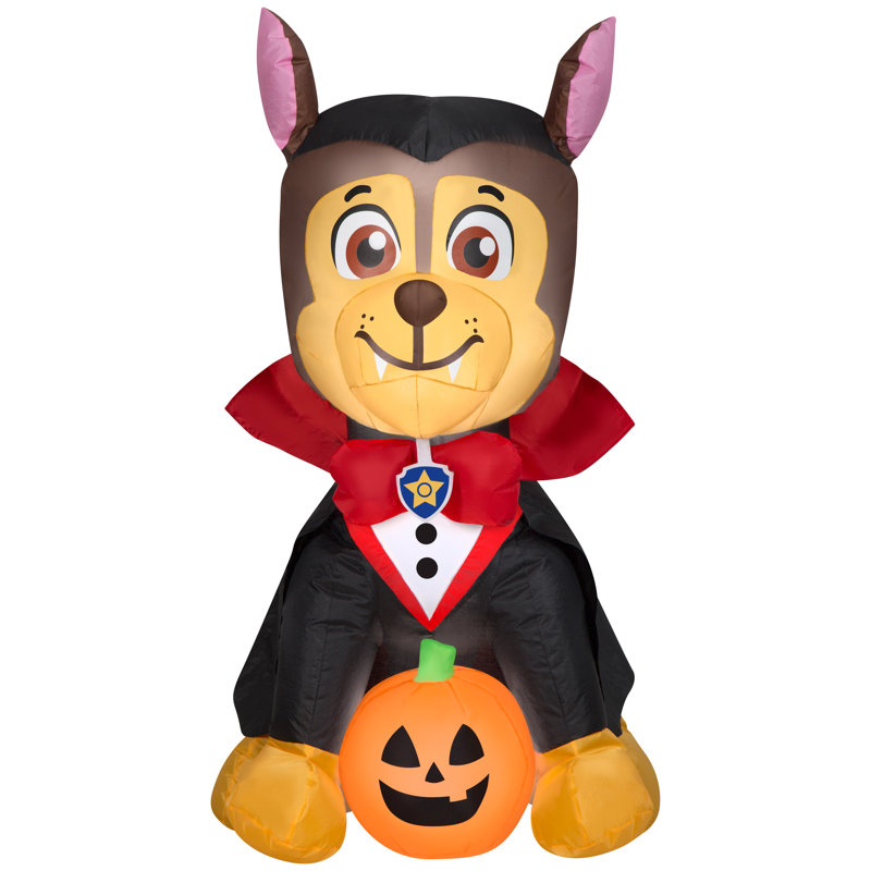 Chase from Paw Patrol Character Halloween Inflatable