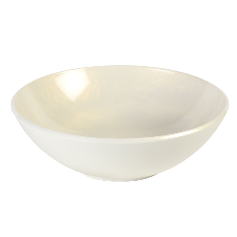 Thunder Group Inc. Passion Melamine Serving Bowl, Pearl