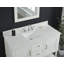 Comptoir de meuble-lavabo 49 po Carrara-119457678