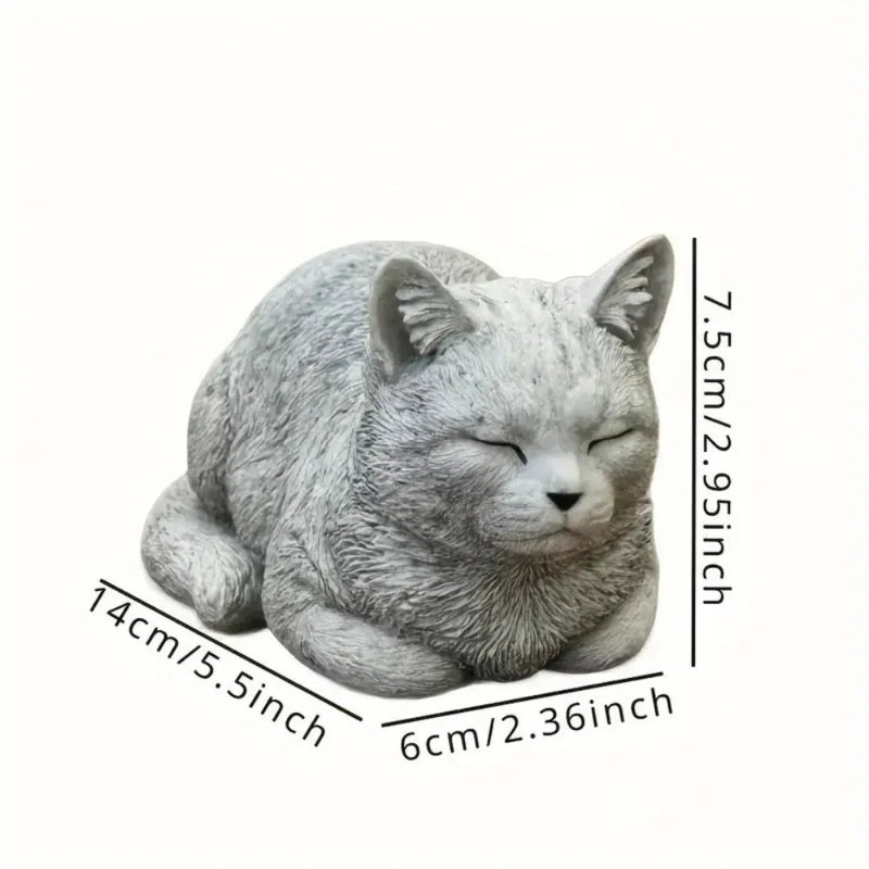 Cat Garden Statue