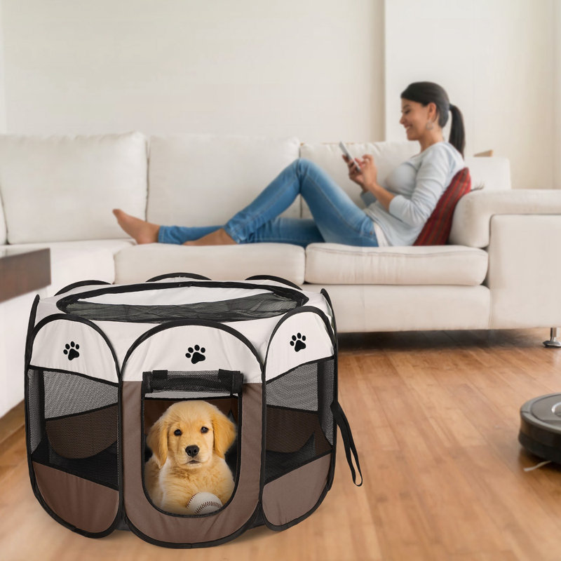 Evalee Fabric Caster For Pet Crate