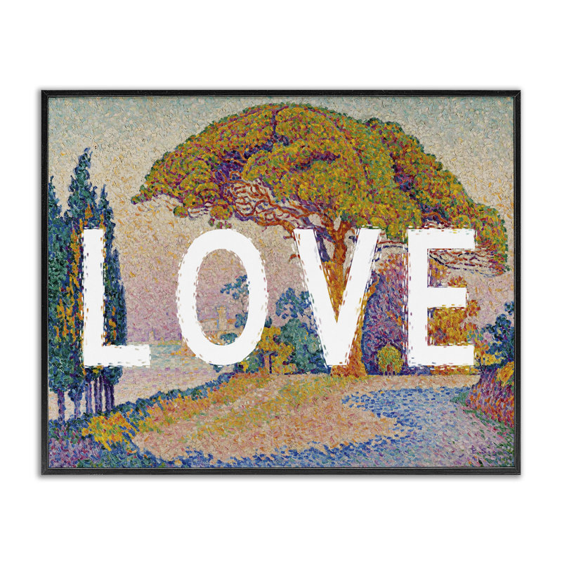 Impression sur toile impressionniste, impression sur paysage par Daphne Polselli, H 11 po x l 14 po