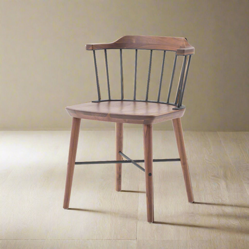 Exchange Dining Chair, Natural Walnut