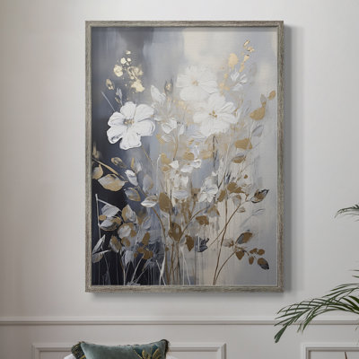 Reproduction encadrée FLORAL Series CCXXXV - bois massif