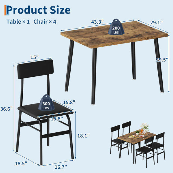 Dimensions du produit