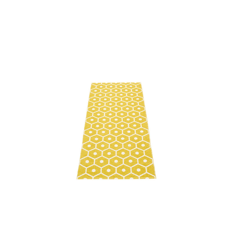 Rug HONEY Mustard 2.25 x 3.25 ft, Runner 2'4" x 5'3"