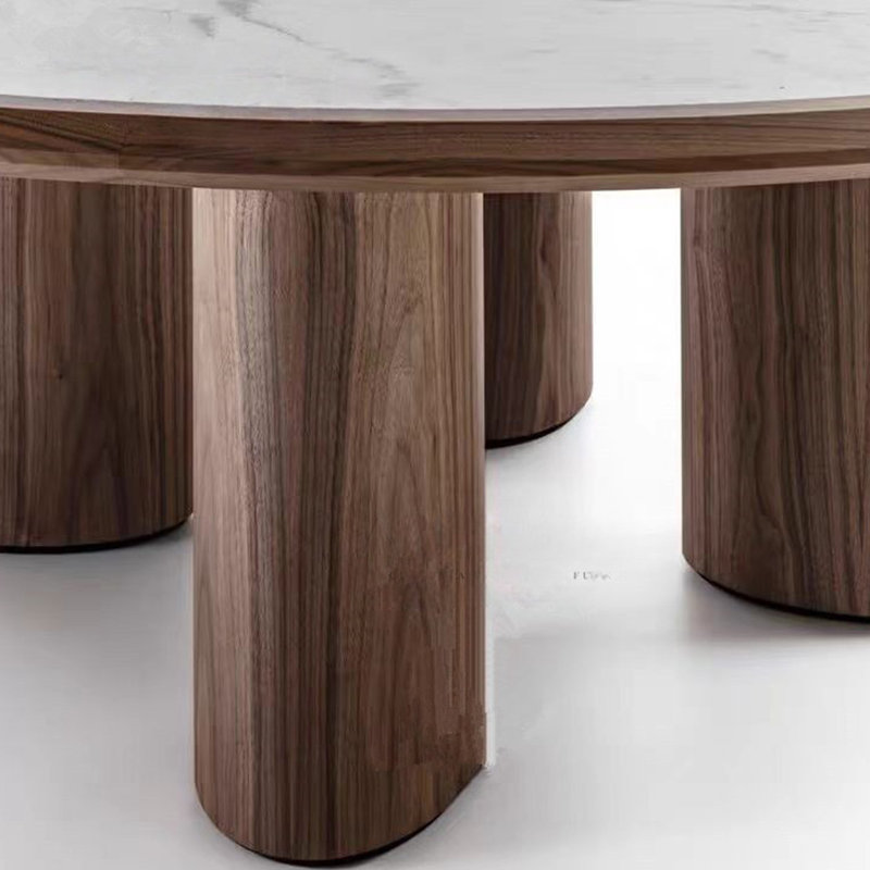 Table basse Luxe Marble, H 14,2 po x L 35,4 po x l 35,4 po