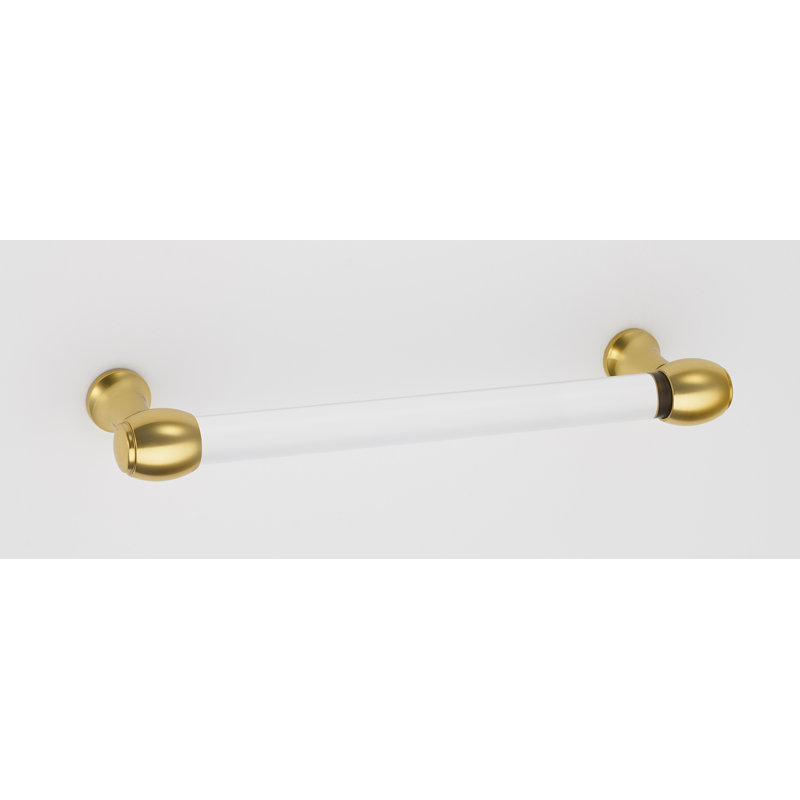 Royale 8" Center Bar/Handle pull, Brass, 6"