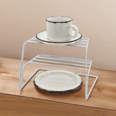 Double Tier Cabinet Organizer - 6.5" x 10.5" x 7.75"