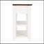 Console en bois de pin massif 48 po, table d'appoint moderne avec 3 tiroirs et 2 tablettes, facile à assembler-319063266-319063267