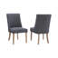 Chaise d'appoint de salle à manger rembourrée Ehrhart-504805188-504805191