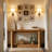 Entryway Table,2-Tier Console Table,Sofa Table