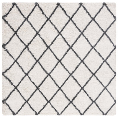 Marrone Performance Geometric Rug