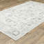 Tapis floral en laine et viscose tissé à la main Eiligio-1719863889