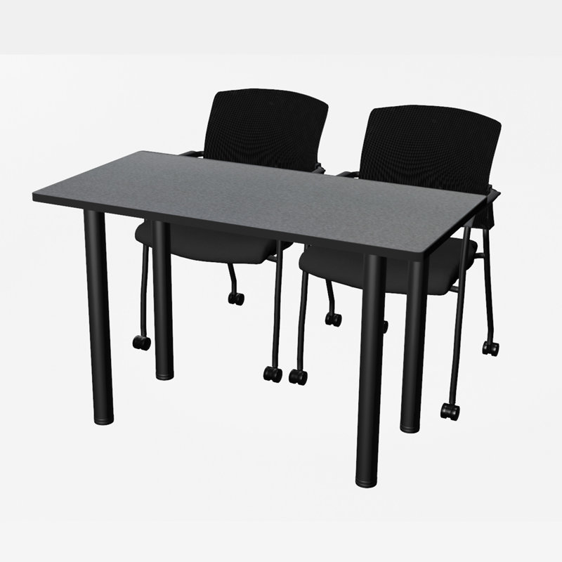 Malci 2 personnes, H 29 po x L 48 po x l 24 po, Gris