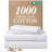 100% Cotton Sheet Set, 1000 Thread Count Hotel Luxury Bedding, Soft & Durable Bed Sheets, 4 Piece Set-106537307-106537304
