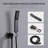 Shower System Shower Faucet Combo Set Wall Mounted With 10" Rainfall Shower Head And Handheld Shower Faucet