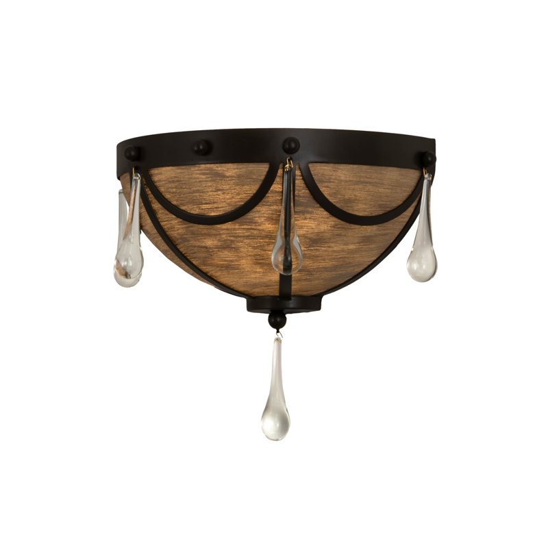 1 - Light Flush Mounted Sconce