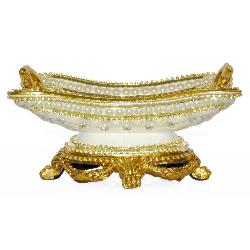 World Menagerie Cassava Ceramic Fruit Bowl