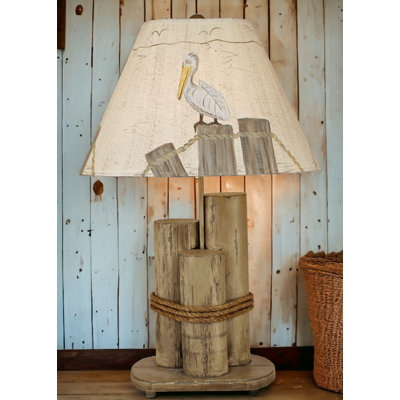 Wille Solid Wood Table Lamp