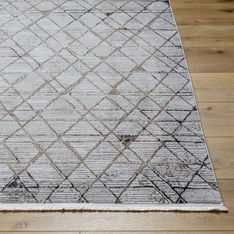 Geometric Indoor Rug, Rectangle 9'2" x 12'