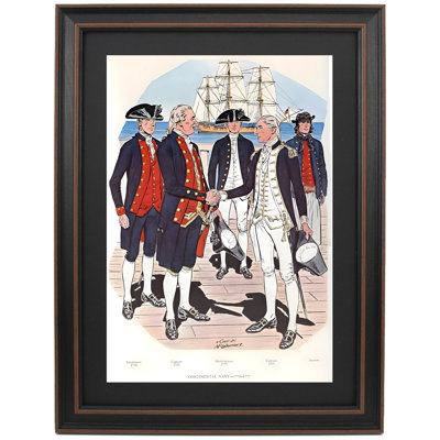 Continental Navy 1776-1777 By Hugh Charles Mcbarron