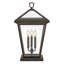 Alford Place 3-Light Outdoor Pier Mount Lantern-760292388