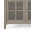Acadian - Armoire de rangement moyenne - Gris vieilli