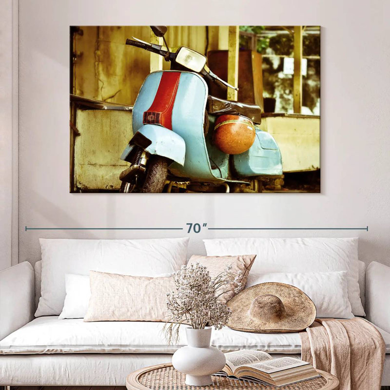Mehar Vespa Scooter, H 34 po x l 51 po