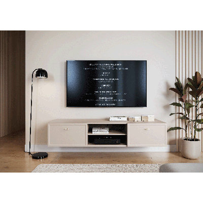 Bagga Unfinished TV Stand for TVs up to 77"