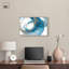 «Ocean Vortex I», impression sur toile encadrée bleue et dorée par Art Remedy, cadre noir, 24 x 16-1612301065-1612556776