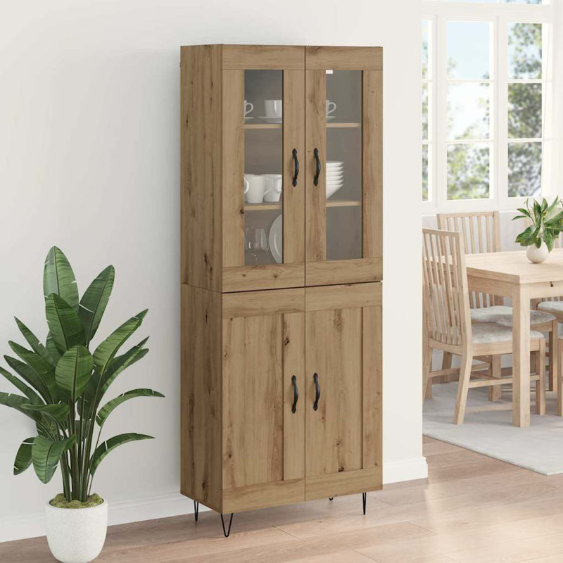 69.5 cm W Highboard, Artisan Oak