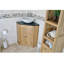 Deck 550mm Single Bathroom Vanity with Vessel Stone Basin-37305136-37341793
