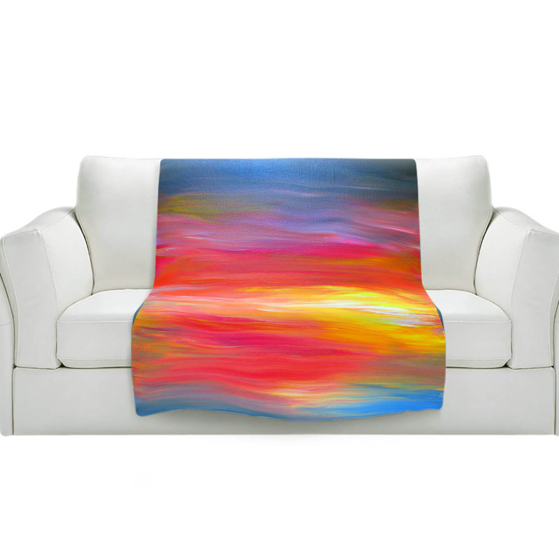 Couverture sherpa doux horizons brillante, l 51 po x L 60 po